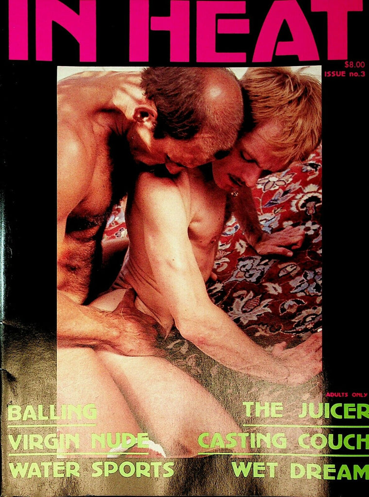 In Heat Gay Magazine Balling / Virgin Nude #3 1981 021821lm-ep