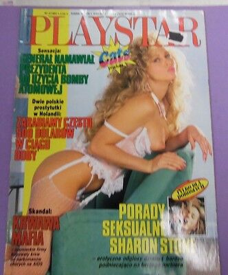 Playstar Polish Magazine Sharon Stone #2 1994 022813lm-epa