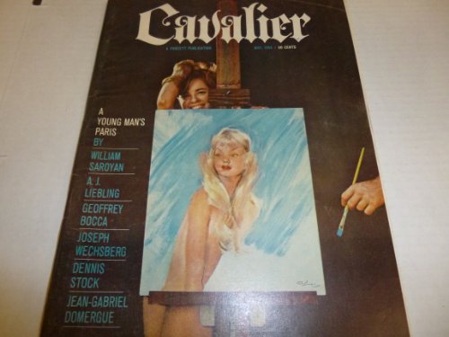 Cavalier Busty Adult Vintage Magazine "A Young Man's Paris" May 1963 Cheesecake
