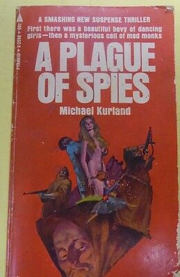 A Plague Of Spies Adult Novel by Michael Kurland Pyramid Books 071113lm-epa2