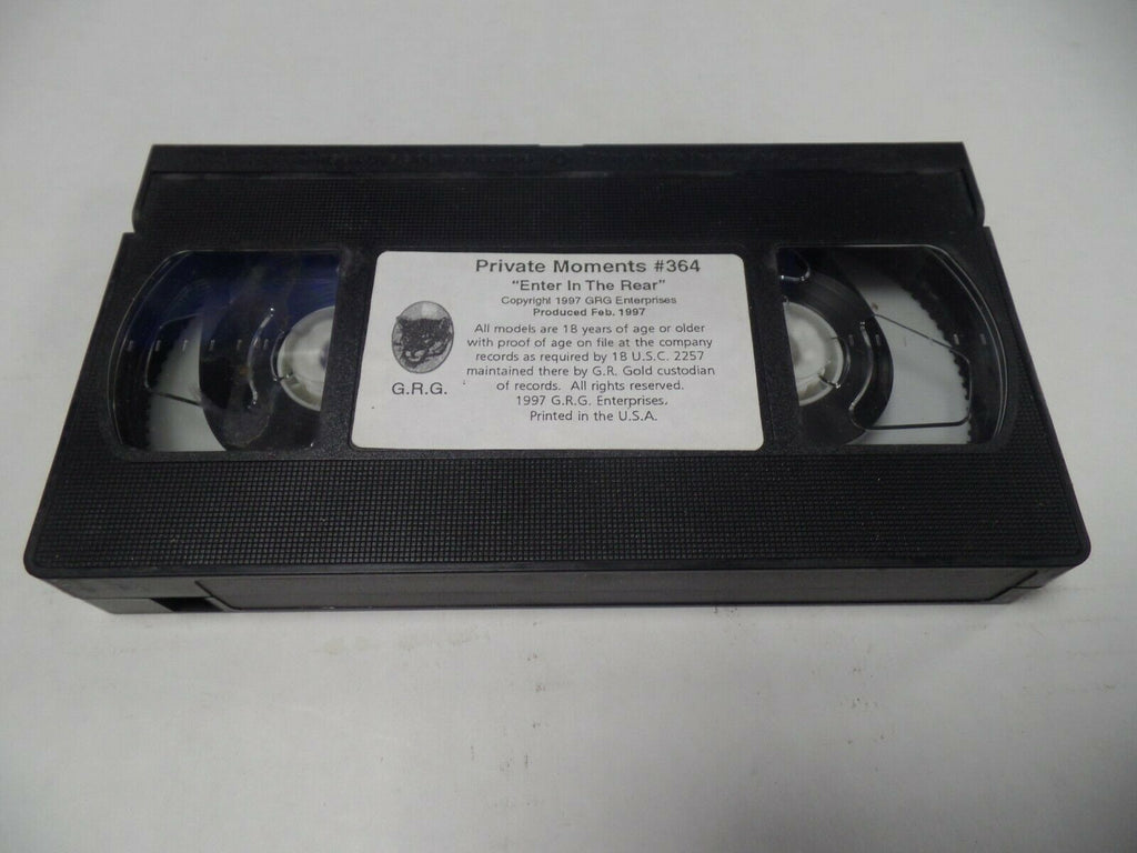 Enter in the Rear Private Moments #364 1997 Adult VHS 051719AMP