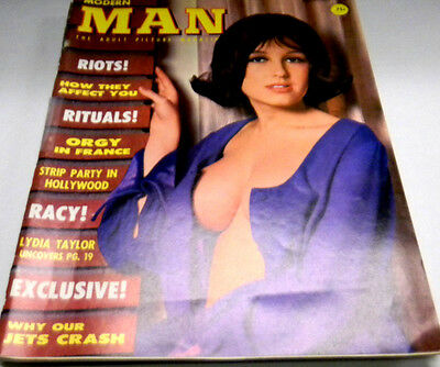 Modern Man Adult Magazine 'Orgy In France' December 1966 112913lm-ep