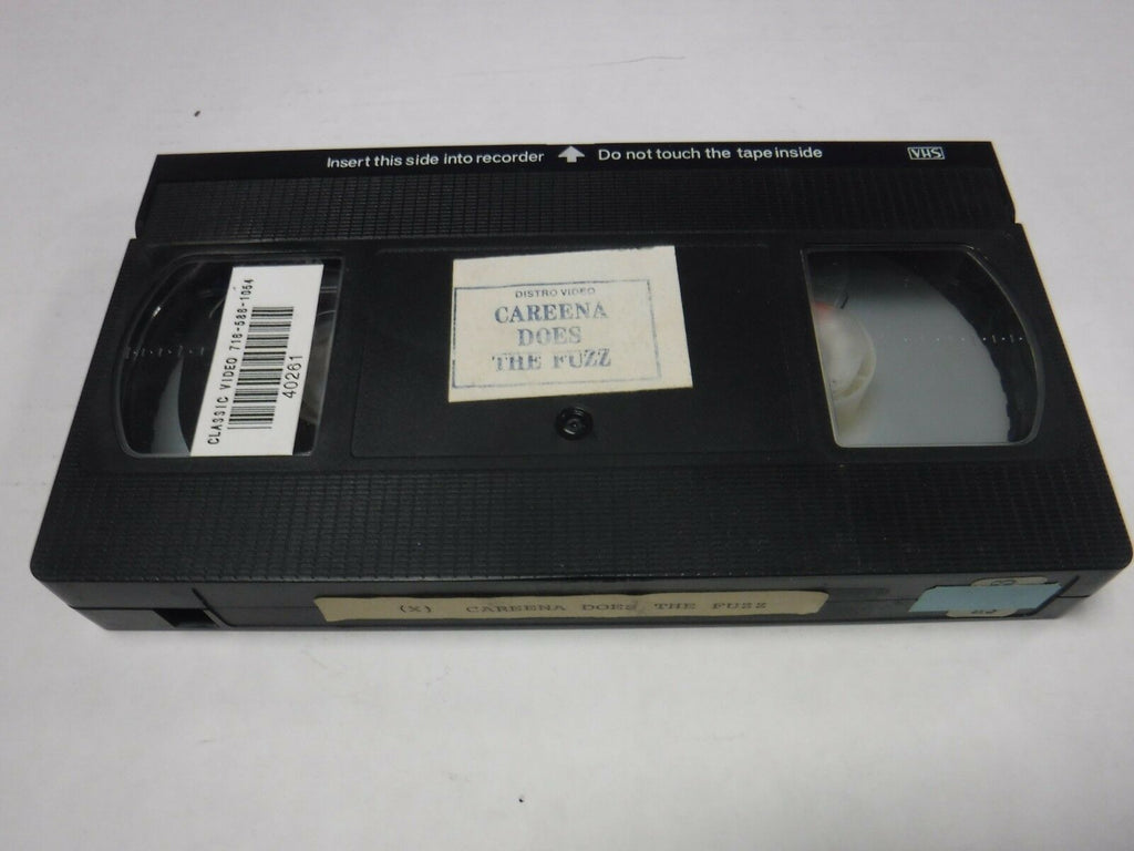 Careena Does the Fuzz Distro Video Adult VHS 123118AMP