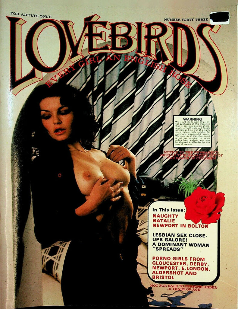Lovebirds Magazine Naughty Natalie #43 1980's 122620lm-ep
