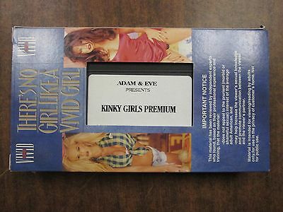 Kinky Girls Premium Adam & Eve Pictures VG Adult VHS 052215amp