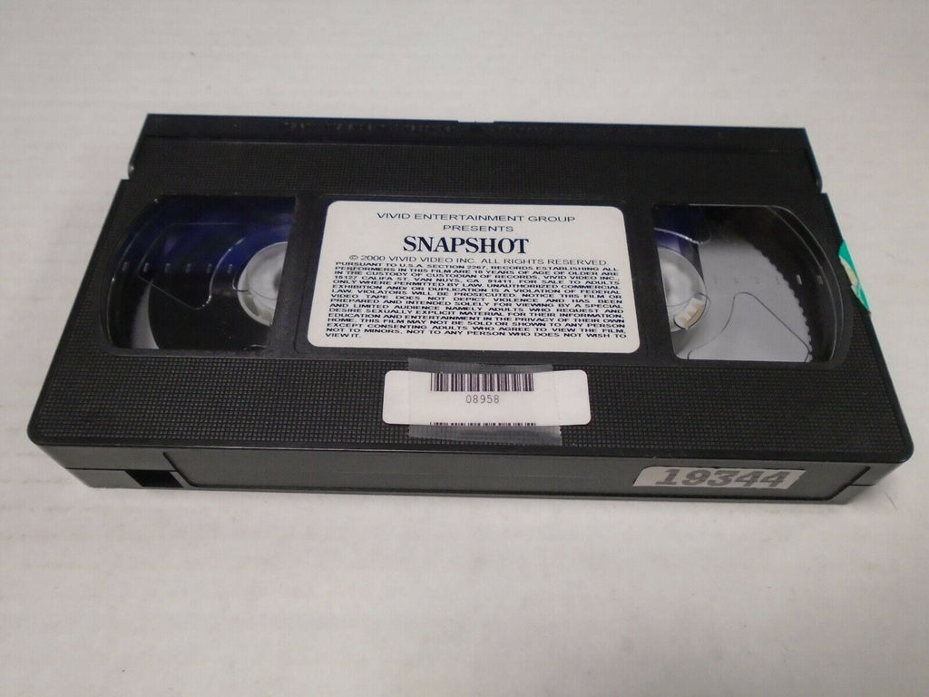 Snapshot 2000 Vivid Video Adult VHS 040519AMP