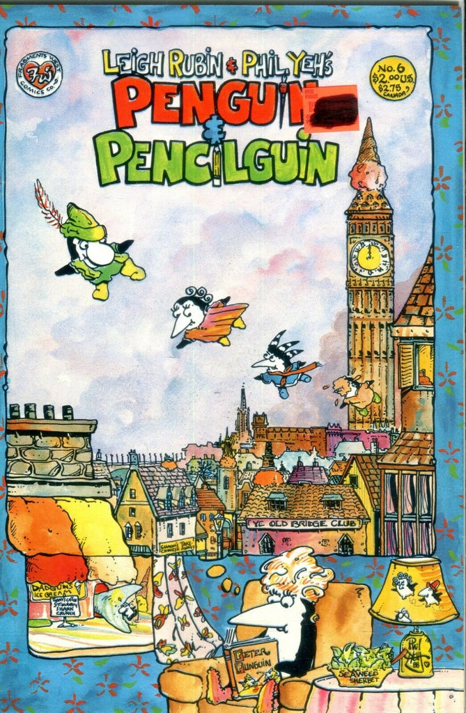 Penguin & Pencilguin Comic #6 1989 Fragments West Comics 010719lm-ep