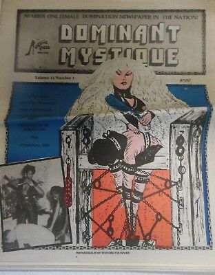Dominant Mystique Newspaper Servitude Techniques vol.11 1990 052618lm-ep