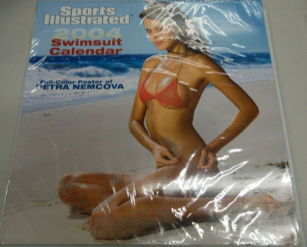 Sports Illustrated 2004 Swimsuit Calendar 5" x 15" Petra Nemcova 042419lm-ep2