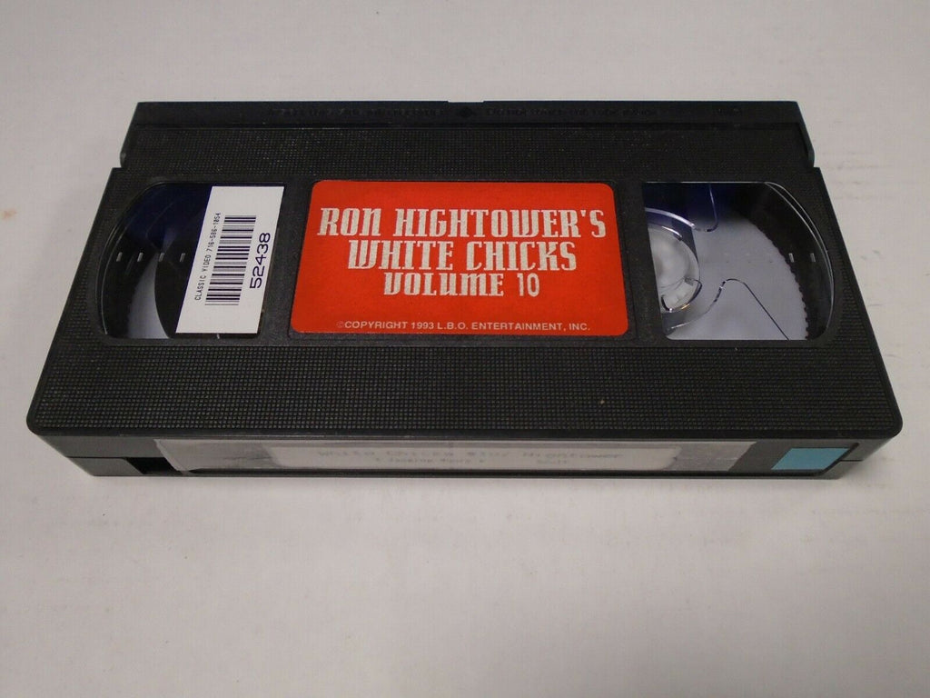 Ron Hightower's White Chicks Vol 10 Jasmine Moore Adult VHS 022819AMP2