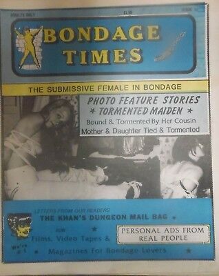 Bondage Times Adult Newspaper Submissive Females #10 1984 031418lm-ep2
