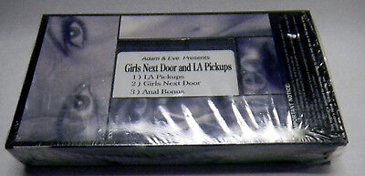Girls Next Door and LA Pickups Adult VHS Tape XXX vg 031614lm-ep