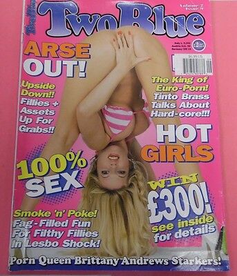 Two Blue Busty Magazine Brittany Andrews vol.2 #9 1996 022614lm-epa2