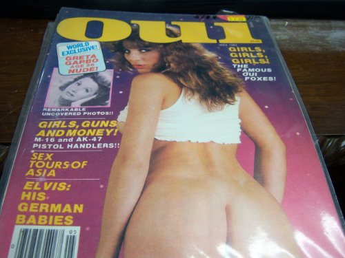 OUI Adult Magazine May 1983 Greta Garbo Age 26 Nude