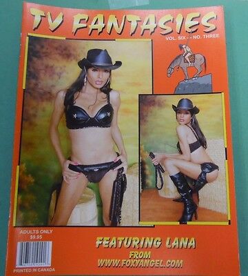 TV Fantasies Tranny Magazine Lana vol.6 #3 1995 062817lm-ep