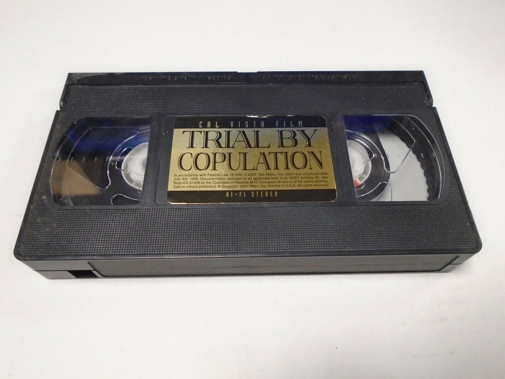 Trial by Copulation 1999 Herschel Savage Gwen Summers Adult VHS 030219AMP2