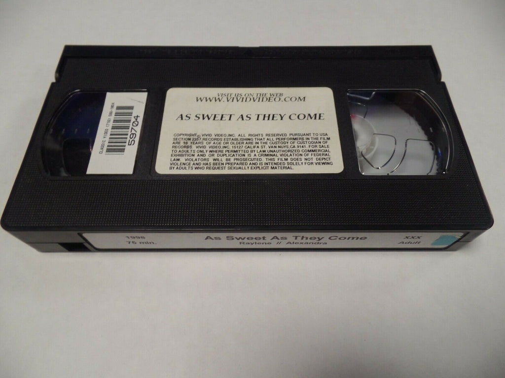 As Sweet As They Come Raylene Alexandra 1998 75mins Adult VHS 030519AMP