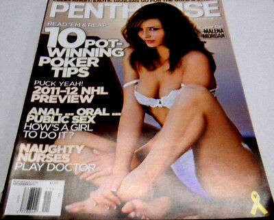 Penthouse Adult Magazine "Malena Morgan" November 2011 nm 072513lm-ep