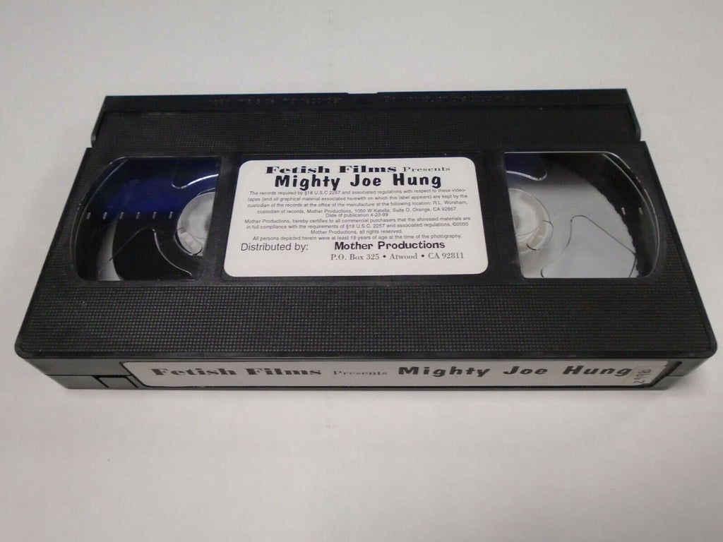 Mighty Joe Hung Fetish Films 2000 Adult VHS 022519AMP