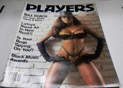 Players Adult Magazine Latoya Jackson Vol.18 #10 March 1992 ex 021714lm-ep