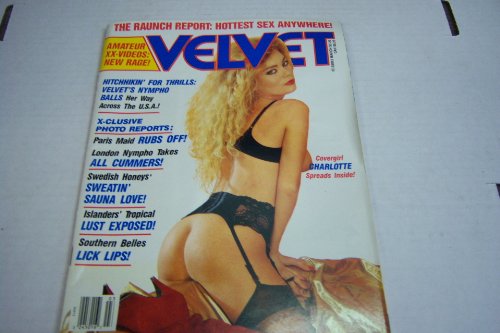 Velvet Busty Adult Magazine "Swedish Honeys, Sweatin Sauna Love!" March 1990