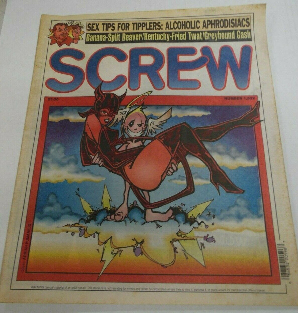 Screw Newspaper Sex Tips For Tippler #1532 July 13,1998 121319lm-ep