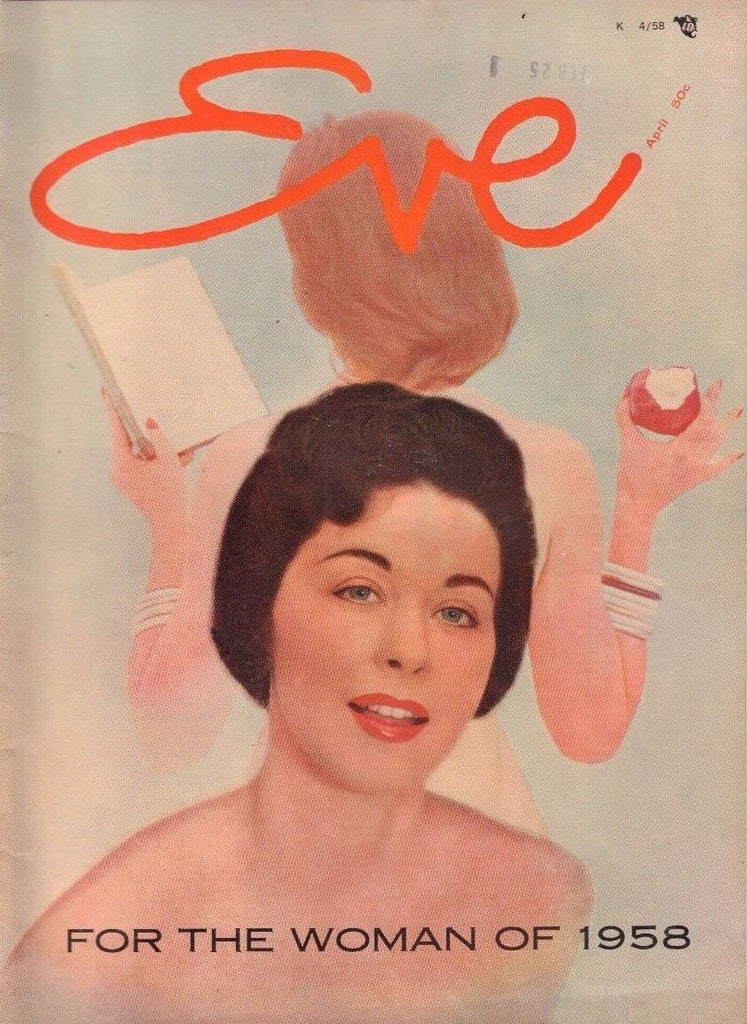 Eve Premeir Issue April 1958 Dale Healy, Carol Scarlett 021017DBEP - Used
