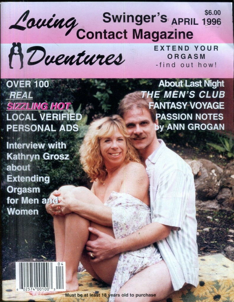 Loving Adventures Swinger's Contact Magazine April 1996 112818lm-ep