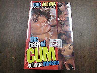 The Best of Cum Vol 13 Raunch o Rama New, Sealed Adult VHS 060415amp2