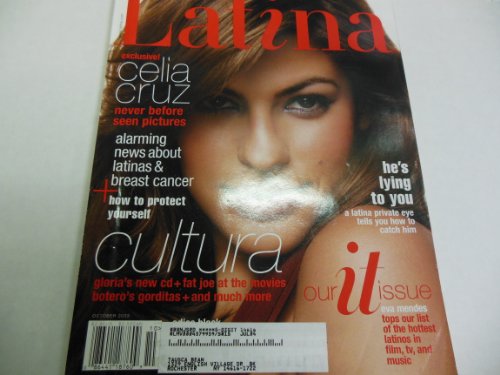 Latina Magazine Celia Cruz Never Seen Before Pictures October2003