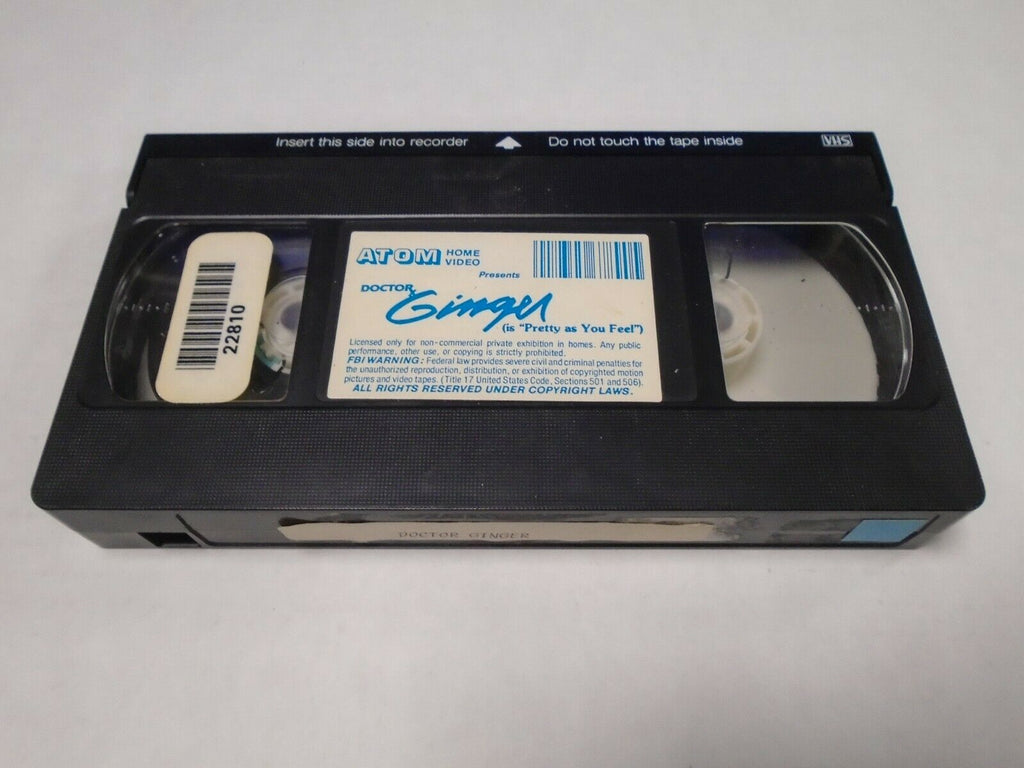 Pretty as You Feel Doctor Ginger Bunny Bleu 1984 Adult VHS 031419AMP2