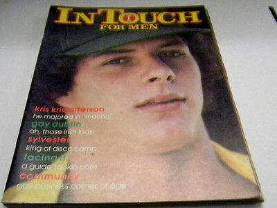 In Touch Gay Adult Magazine Kris Kristofferson #39 February 1978 040414lm-ep