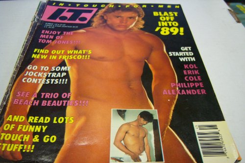 In Touch for Men Gay Adult Magazine "Enjoy the Men of Tom Jones!!" #145 December 1988