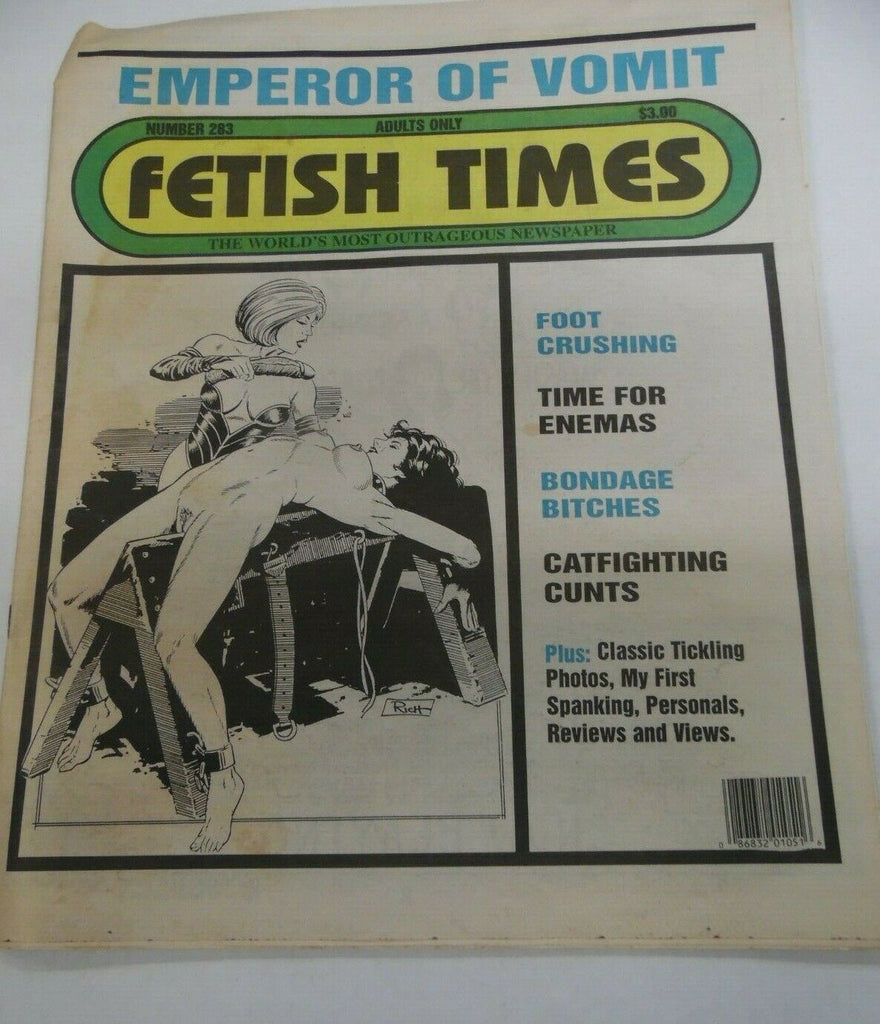 Fetish Times Newspaper Bondage Bitches #283 1998 122119lm-ep2