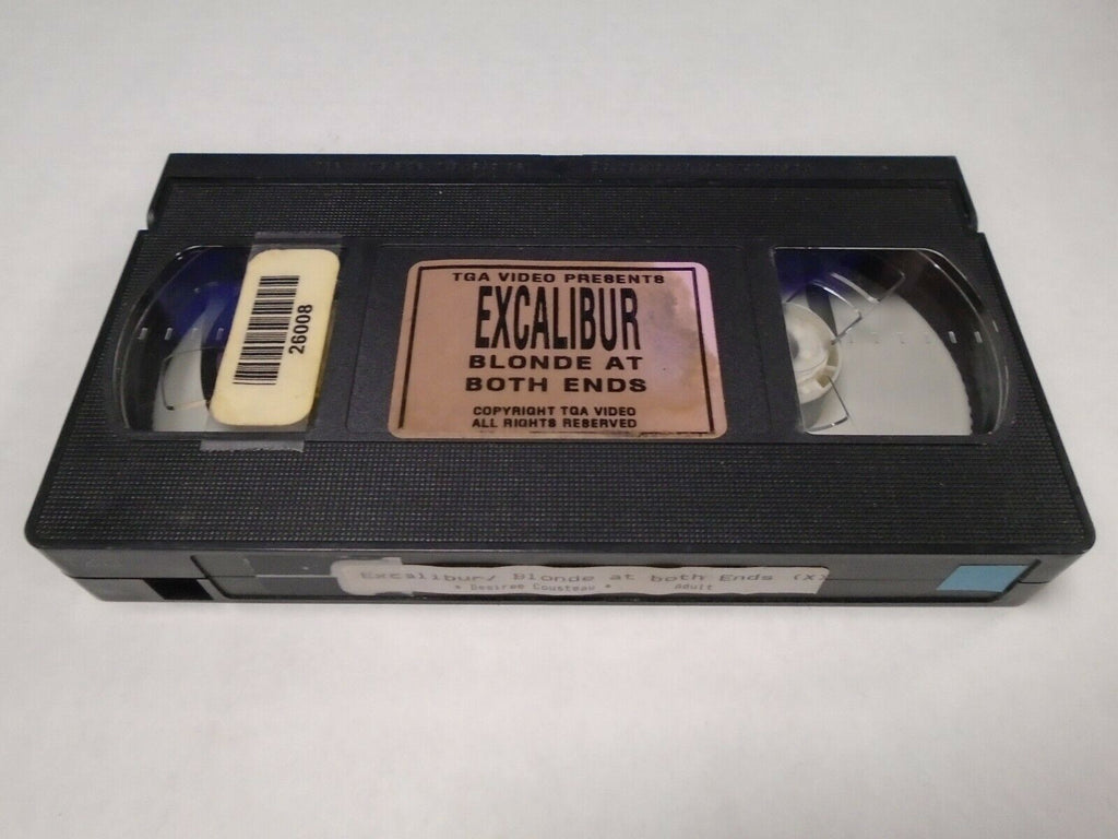Excalibur Blonde at Both Ends Desiree Cousteau TGA Video Adult VHS 021919AMP