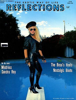 Reflections Fetish Magazine Mistress Sondra Rey vol.12 #4 1990 030614lm-epa2