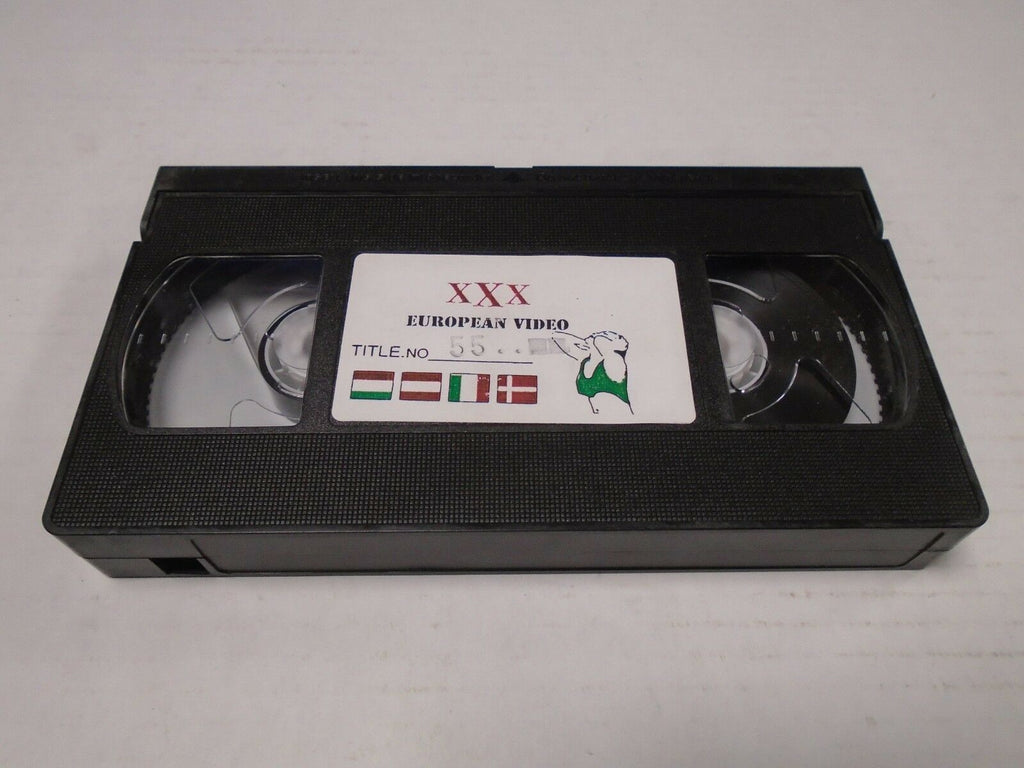 European Video #55... Horniest XXX Models Vintage Adult VHS 011119AMP3
