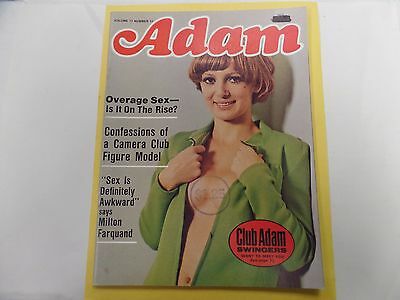 Adam Busty Adult Magazine Giselle vol.17 #11 1973 ex 021516lm-ep