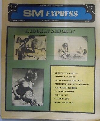 SM Express Fetish Newspaper A Look At Roxbury #7 1977 052118lm-ep