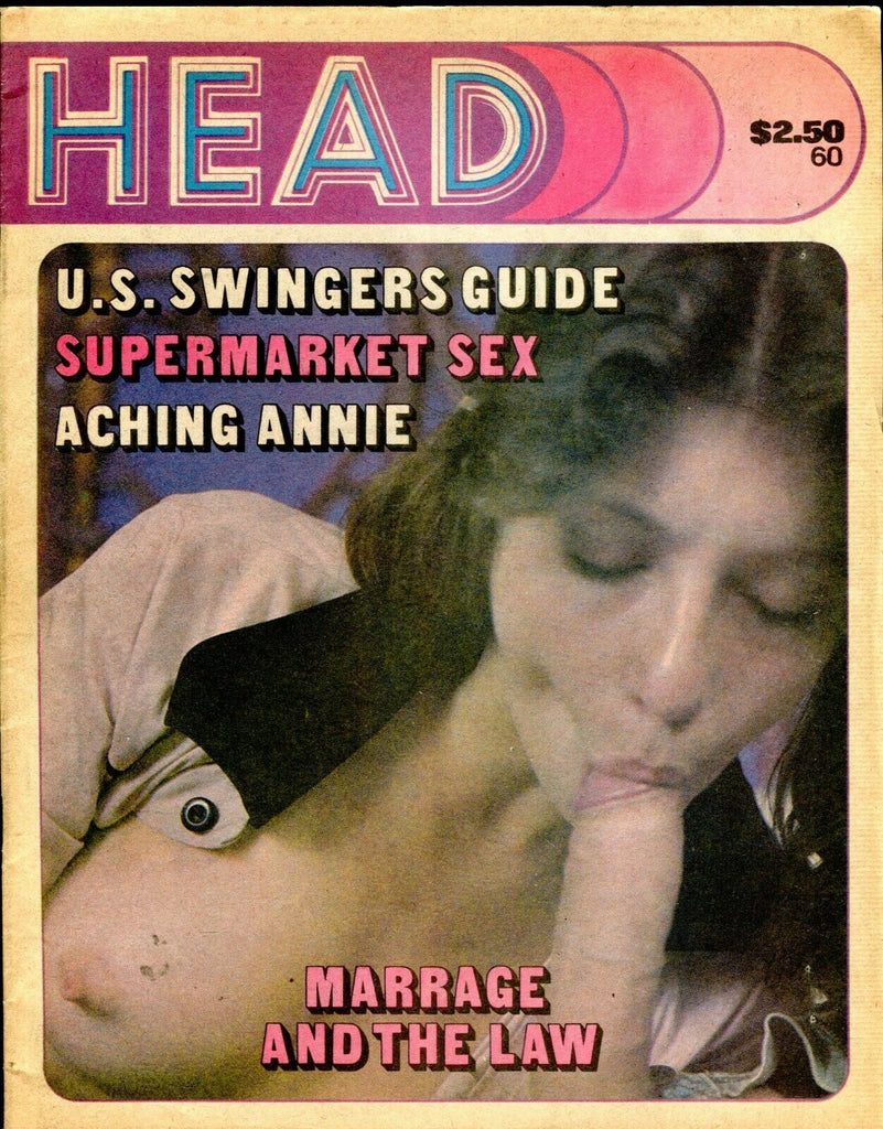 Head Magazine Aching Annie #60 1970's 060919lm-ep