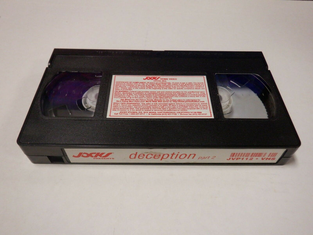 Deception part 2 Adam Wolfe, Chad Hunt Jocks Gay Male VHS 082020AMP2