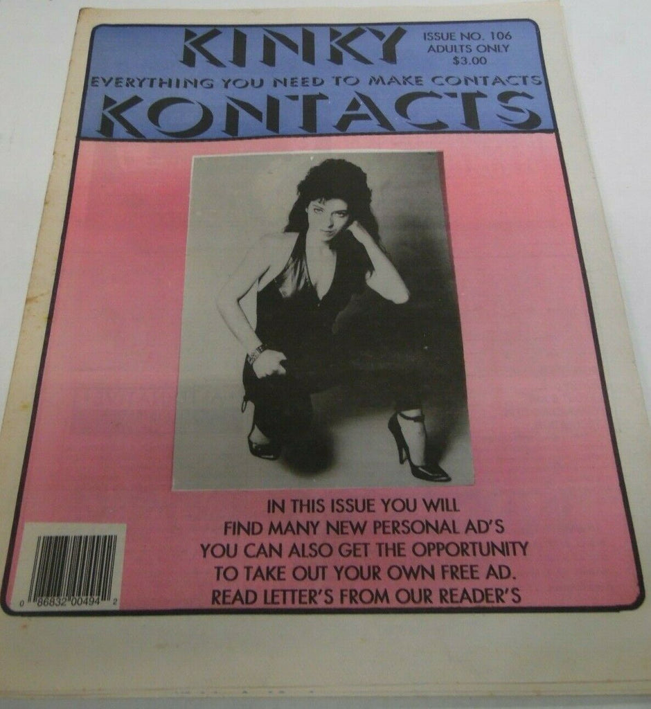 Kinky Kontacts Fetish Newspaper My Master #96 1990's 121719lm-ep