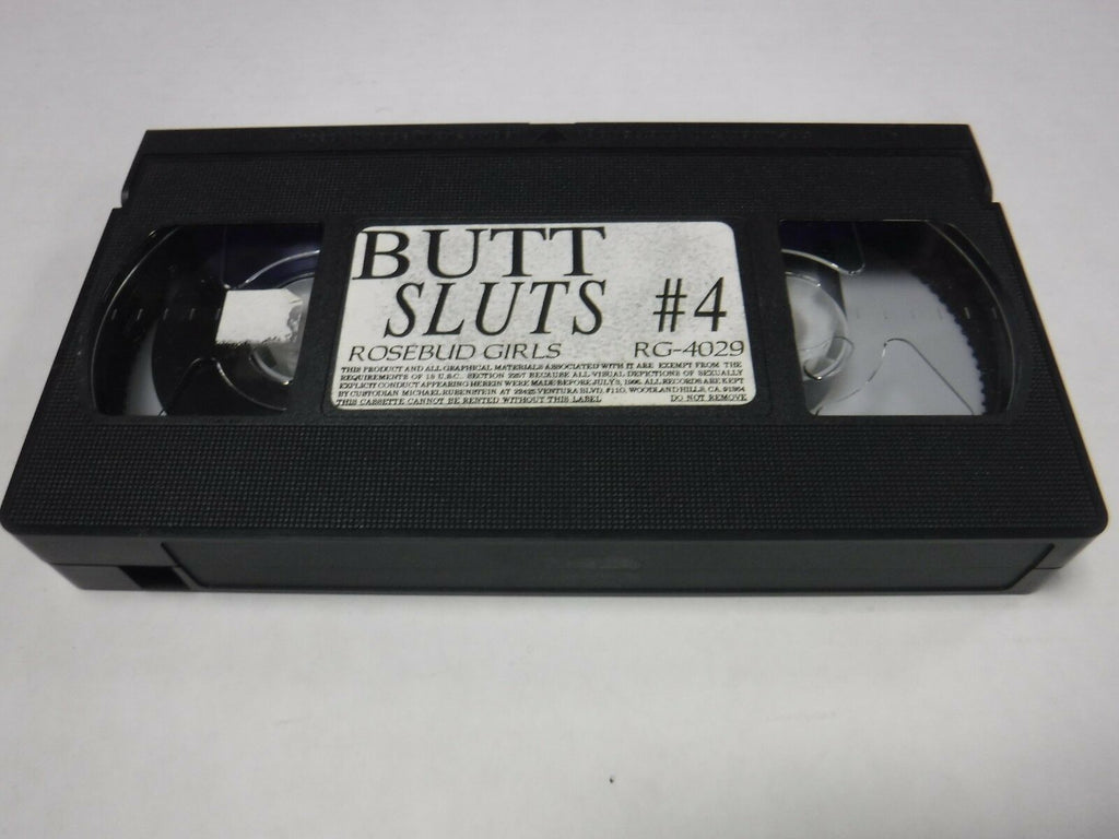 Butt Sluts #4 Rosebud Girls Productions Adult VHS 123118AMP