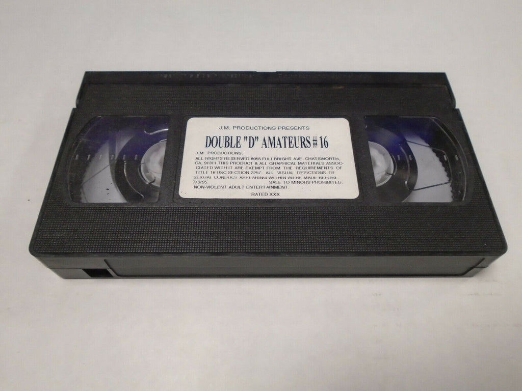 Double D Amateurs #16 JM Productions 1995 Adult VHS 041819AMP2