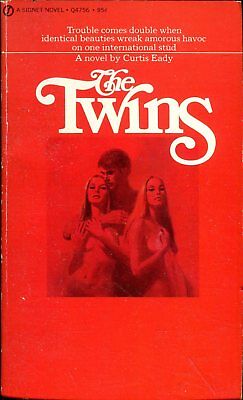 The Twins Adult Novel by Curtis Eady 1971 Signet Book 032818lm-ep