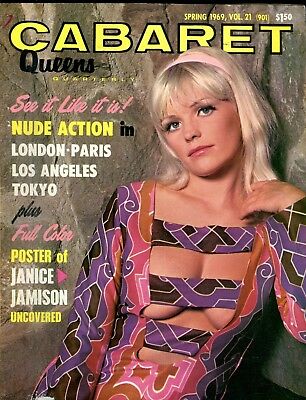 Cabaret Queens Magazine Janice Jamison/Julie Collins vol.21 1969 110718lm-ep - Used