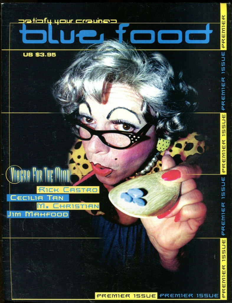 Blue Food Magazine Viagra For The Mind Premiere Issue 2000 051619lm-ep