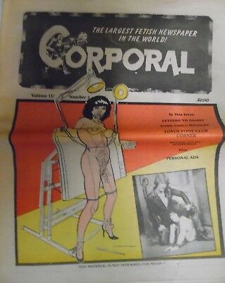 Corporal Fetish Newspaper Lotus Foot Club vol.13 #5 1990 052518lm-ep