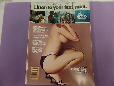 Genesis Busty Magazine Roger Moore February 1980 Readers Copy 080816lm-ep