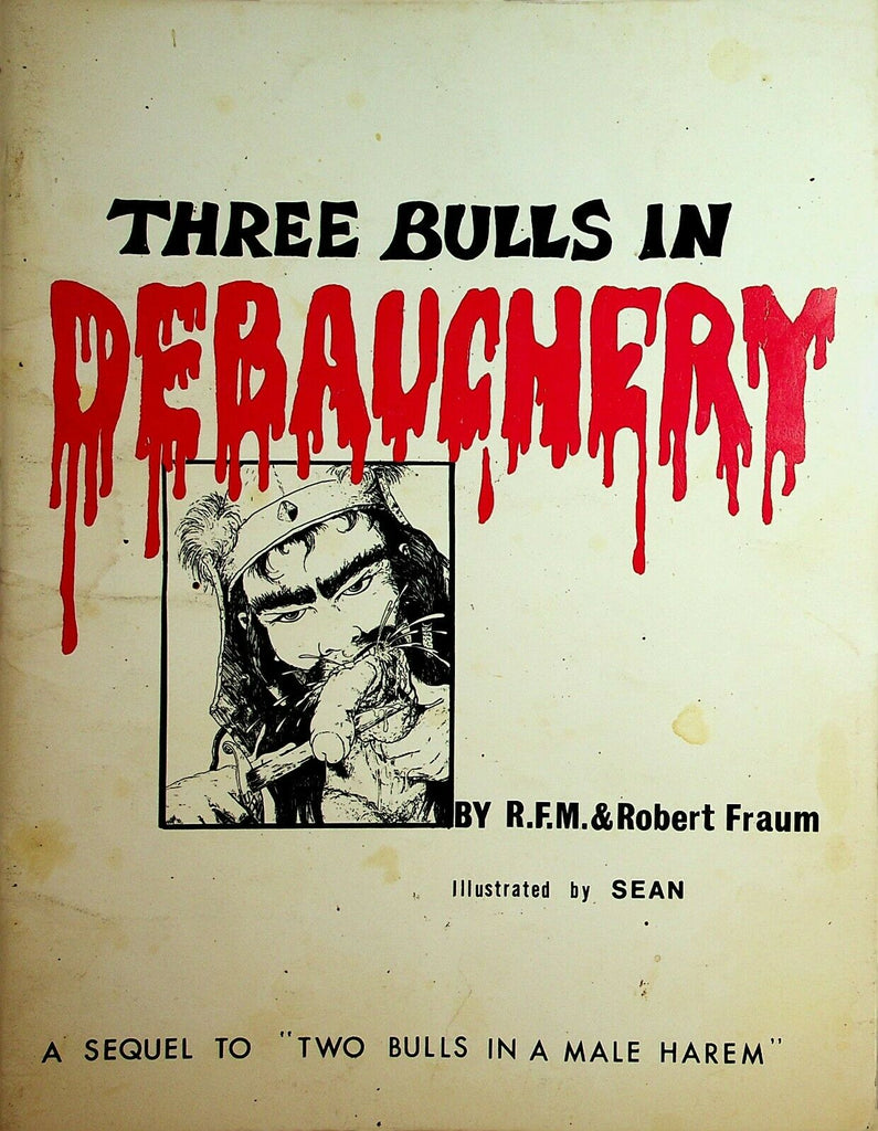 Three Bulls In Debauchery Gay Magazine 1978 050920lm-ep